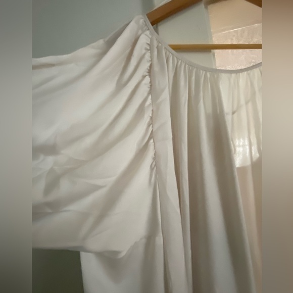 H&M white satin oversized dress — NWT - Picture 4 of 12